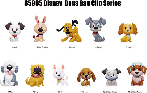 DISNEY DOGS 3D BLIND BAG CLIP SERIES 62
