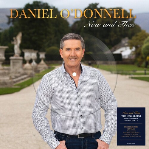Daniel O'Donnell - Now & Then vinyl record cover