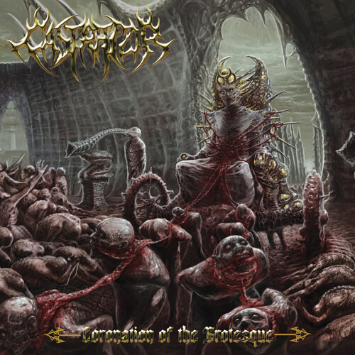 Castrator - Coronation Of The Grotesque vinyl record cover