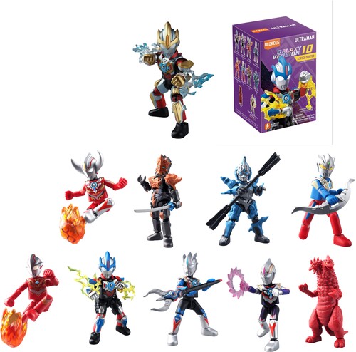 Blokees - Ultraman - Galaxy Version - Wv10: A Space Drifter 9ct Model Kit Display