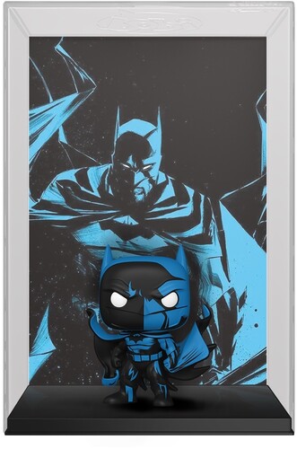 POP COMIC COVER WITH CASE DC BATMAN BLACK & BLUE
