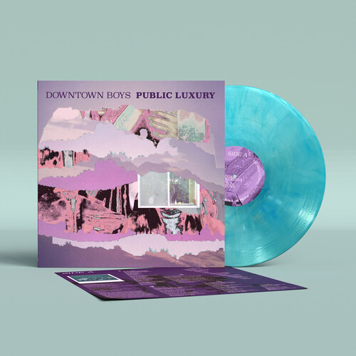 Downtown Boys - Public Luxury (Blue) vinyl record cover