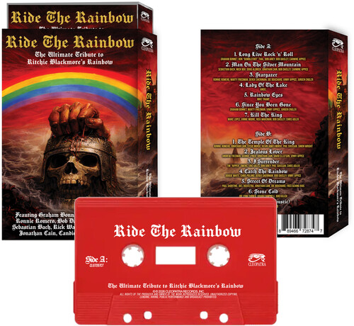 Various Artists - Ride The Rainbow - The Ultimate Tribute to Ritchie Blackmore's Rainbow vinyl record cover