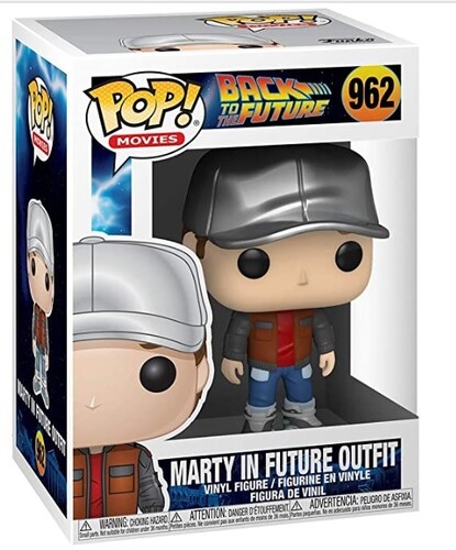 POP BACK TO THE FUTURE MARTY IN FUTURE OUTFIT