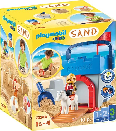 Playmobil - 123 Knights Castle Sand Bucket (Fig)