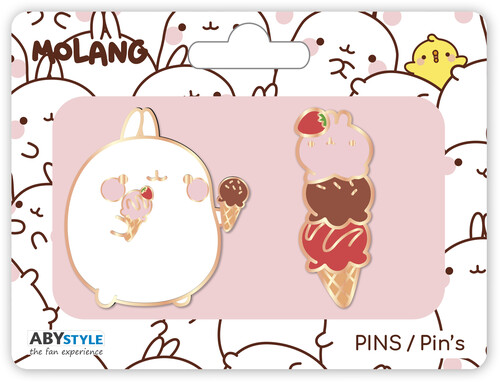 MOLANG - ICE CREAM PIN PACK
