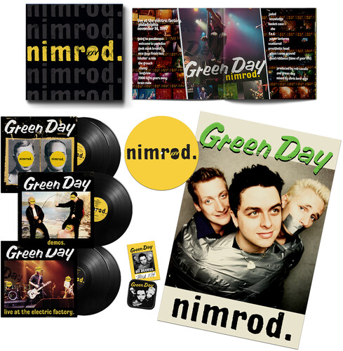 DS Record Radar: The many vinyl color variants of Green Day's new album  “Saviors” (and where you can buy them)