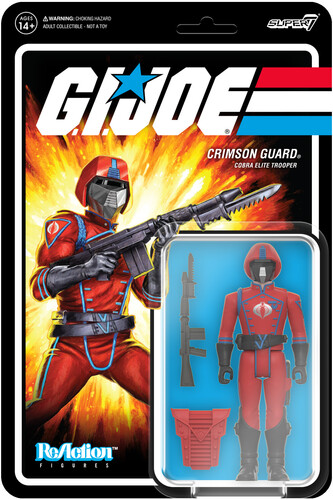 G.I. JOE REACTION FIGURES WAVE 7 - CRIMSON GUARD