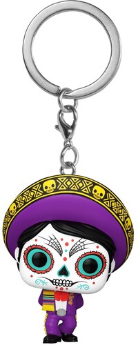 FUNKO KEYCHAIN DIA DE LOS MUERTOS ICON EL CATRIN