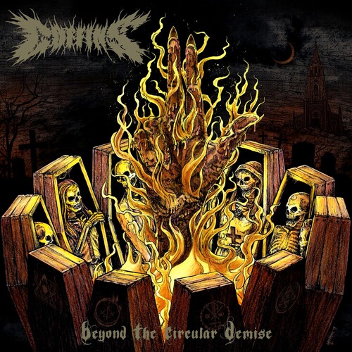 Beyond The Circular Demise - Limited Black Ice with Mustard Yellow, Halloween Orange & Oxblood Splatter Colored Vinyl [Import]