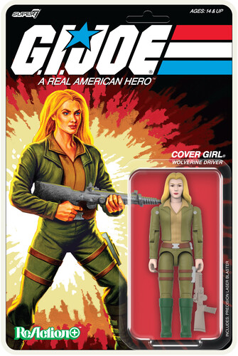 G.I. JOE REACTION+ WAVE 01 - COVER GIRL (BLONDE)