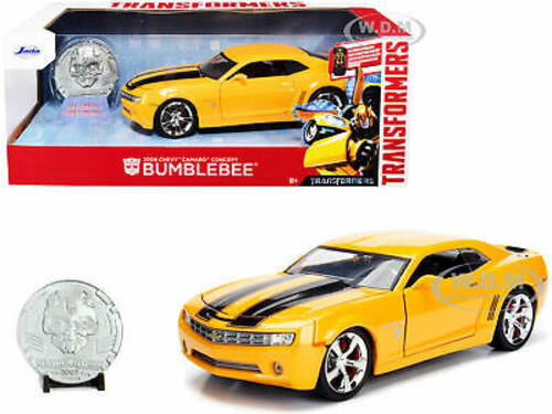 1:24 TF - '06 CHEVY CAMARO BUMBLEBEE W/ COIN