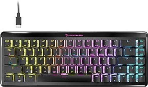 PC Accessory:  Keyboard - Turtle Beach Vulcan II Mini Linear Gaming Keyboard - Black