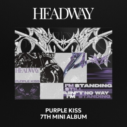 Purple Kiss - Headway (Post) (Stic) (Pcrd) (Phob) (Phot) (Asia) vinyl record cover