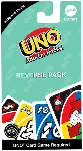 UNO ADD ON PACKS REVERSE PACK