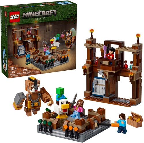 LEGO MINECRAFT WOODLAND MANSION FIGHTING RING