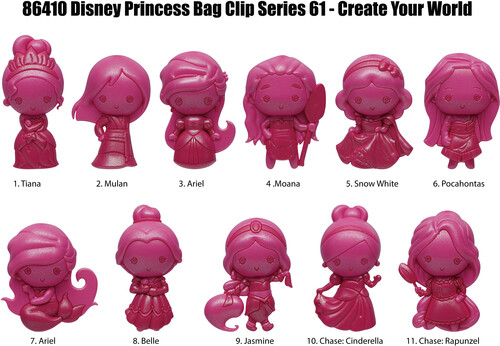 PRINCESS CREATE YOUR WORLD 3D BLIND BAG CLIP S64