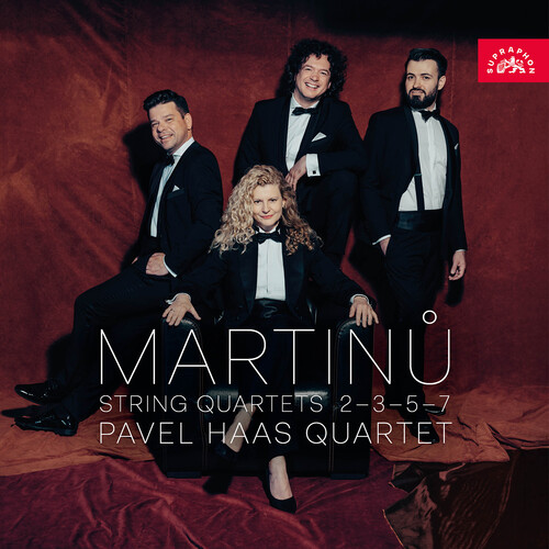 Bohuslav Martinu: String Quartets 2, 3, 5 & 7