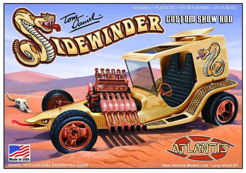 Tom Daniel - 1:24 Scale Model Kit - Sidewinder Custom Show Rod