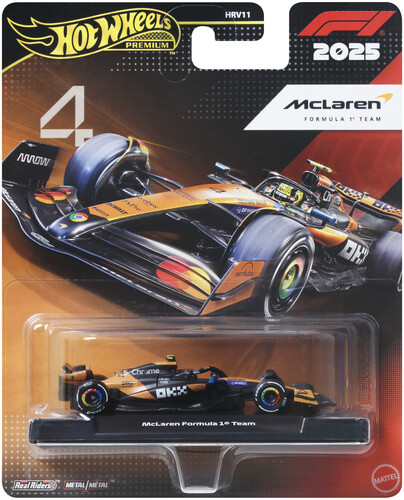 HOT WHEELS PREMIUM RACE TEAM MCLAREN DRIVER 2