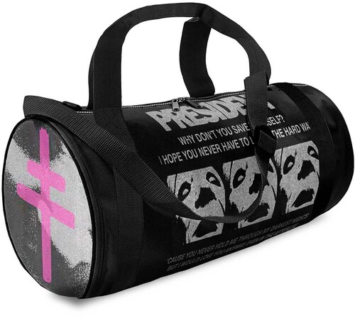 ROCKSAX PRESIDENT CONCLAVE LOGO DUFFLE BAG BLACK|alliance entertainment