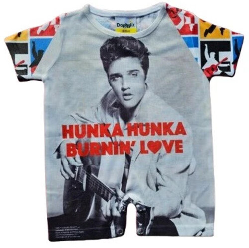 DAPHYLS ELVIS HUNKA LOVE ROMPER 6-12 EPHUNR-612
