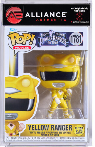 MIGHTY MORPHIN POWER RANGERS MOVIE YELLOW RANGER (