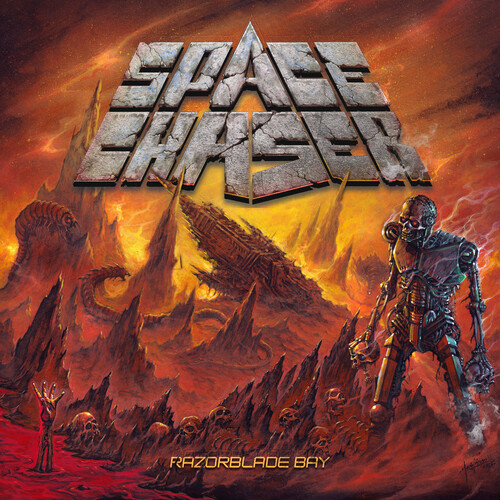 Space Chaser - Razorblade Bay vinyl record cover