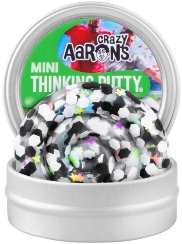 MINI THINKING PUTTY FUTBOL MINI 2IN TIN