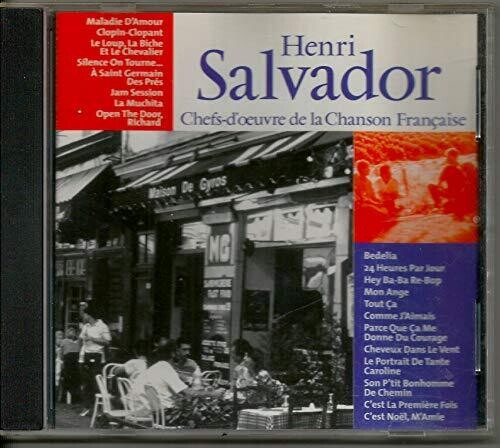 Henri Salvador - Chefs-D'oeuvre de la Chanson Francaise vinyl record cover