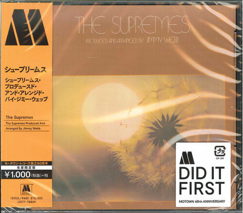 The Supremes Produced & Arranged By Jimmy Webb (1972) [Import]