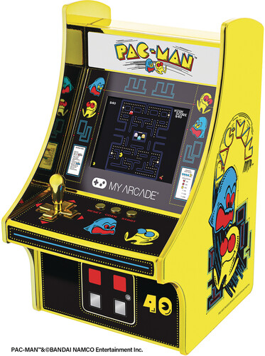 MY ARCADE DGUNL3290 PACMAN 40TH ANNV MICRO PLAYER