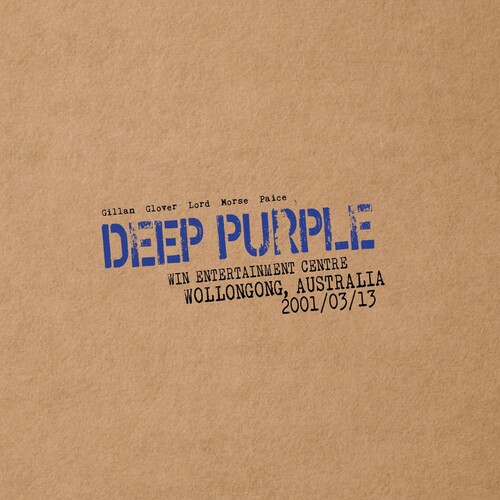 Deep Purple - Live In Wollongong 2001 vinyl record cover