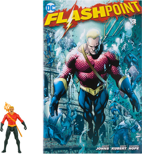 DC Direct - Flashpoint - Page Punchers - 3" Aquaman Figure with Comic