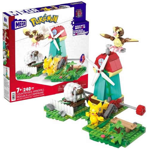 POKEMON COUNTRYSIDE WINDMILL 240 PIECE BUILDING