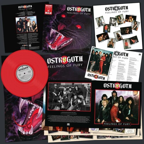 Ostrogoth - Feelings Of Fury - Red [Colored Vinyl] (Red)