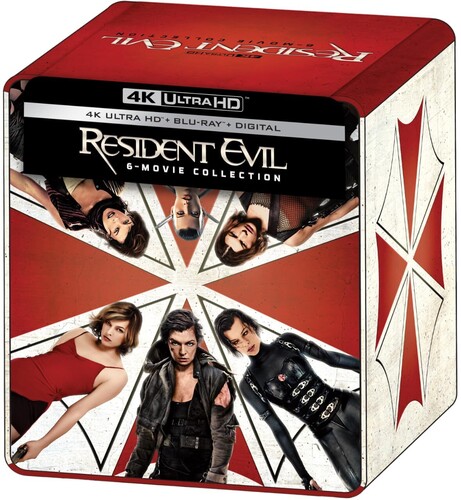 Resident Evil: 6-Movie Collection (Steelbook)