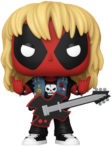 FUNKO POP MARVEL DEADPOOL PARODY METAL BAND