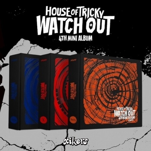 House Of Tricky : Watch Out - Random Cover - incl. 96pg Photobook, Folded Poster, Folded Case, 2 Postcards, Envelope, Moving Photo, 2 Photocards, Sticker Set + Path Magnetic [Import]