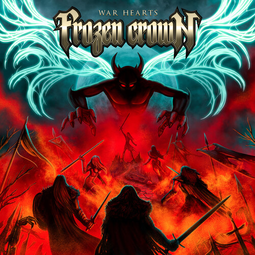 Frozen Crown - War Hearts (Aus) vinyl record cover