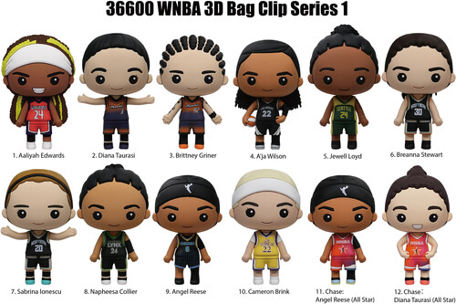 WNBA 3D BLIND BAG CLIP SERIES 1