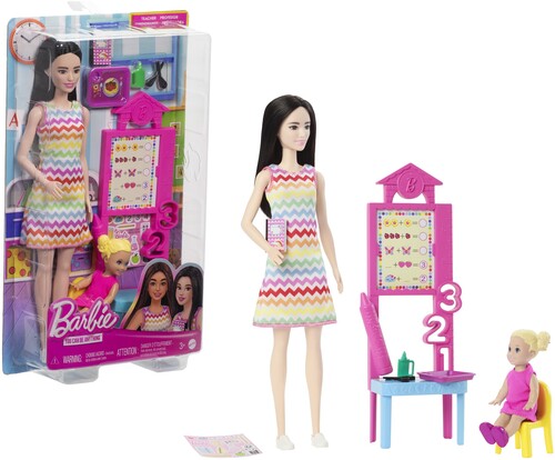 Mattel - Barbie Teacher Doll, Black Hair