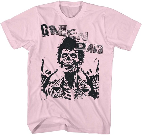 GREEN DAY BILLIE JOE ZOMBIE TSHIRT LG 23GD342AA3