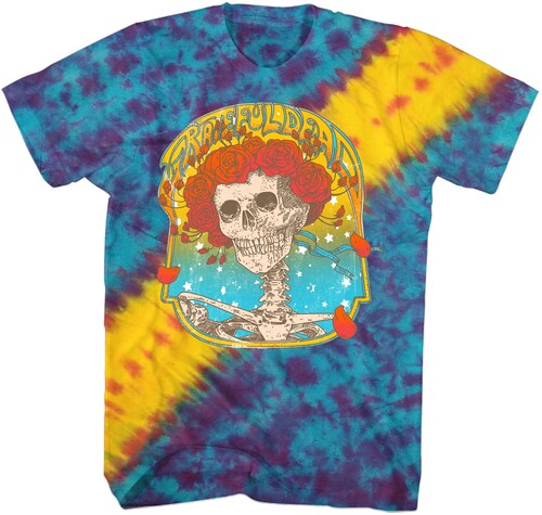 GRATEFUL DEAD BERTHA TIE DYE TSHIRT LG 20GFD107A3