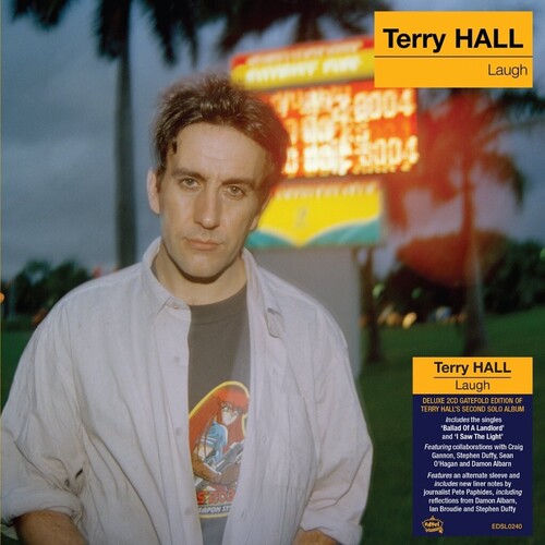 Terry Hall - Laugh vinyl record cover