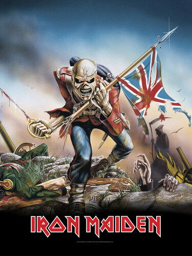 ROCKSAX IRON MAIDEN SRP FL BLNK TROOPER 50X60