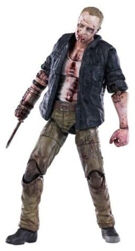 HIYA 4 INCH WALKING DEAD WALKER MERLE ACTION FIG