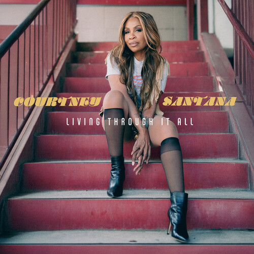 Courtney Santana - Living Through It All vinyl record cover