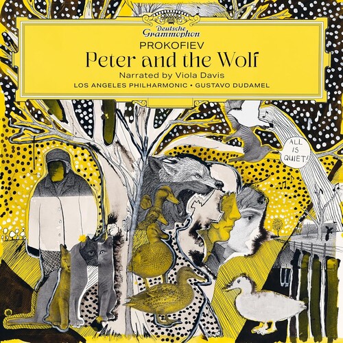 Davis / Dudamel / Los Angeles Philharmonic - Prokofiev: Peter And The Wolf, Op. 67 vinyl record cover