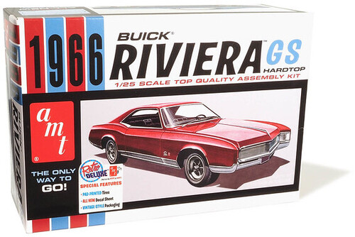 AMT 1966 Buick Riviera GS 1/25 Scale Model Kit